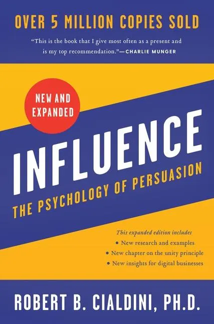 Photo of the cover of Influence by Rober Cialdi